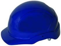 helm-blauw